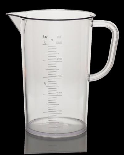 44191 | Graduated Pitcher, SAN, molded graduations