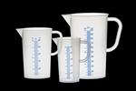 445081 | Graduated Pitcher, PP, w/blue embossed graduations