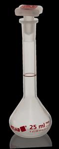 67195 | Volumetric Flask, PMP, with PP stopper, Class B