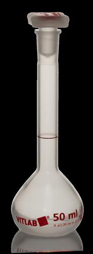 67204 | Volumetric Flask, PMP, with PP stopper, Class A