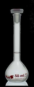 67295 | Volumetric Flask, PMP, with PP stopper, Class B
