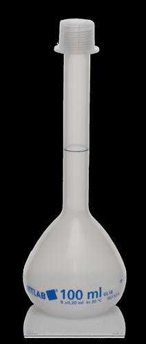 673891 | Volumetric Flask, PP, with PP srew cap, Class B