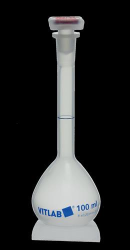673941 | Volumetric Flask, PP, with PP stopper, Class B