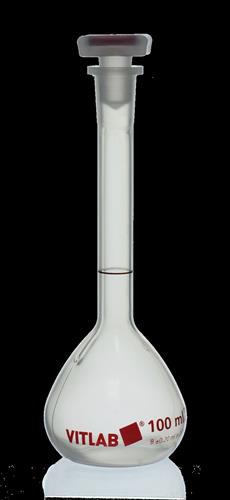 67395 | Volumetric Flask, PMP, with PP stopper, Class B