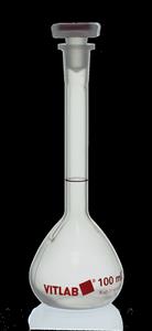 67395 | Volumetric Flask, PMP, with PP stopper, Class B