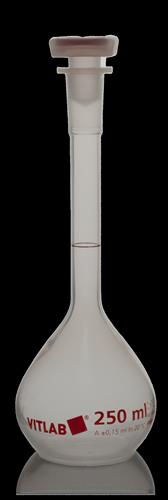 67404 | Volumetric Flask, PMP, with PP stopper, Class A