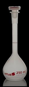 67404 | Volumetric Flask, PMP, with PP stopper, Class A