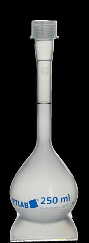 674891 | Volumetric Flask, PP, with PP srew cap, Class B