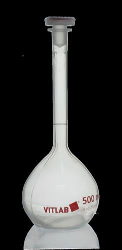 67504 | Volumetric Flask, PMP, with PP stopper, Class A