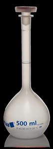675941 | Volumetric Flask, PP, with PP stopper, Class B