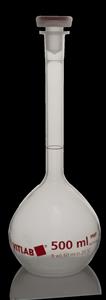 67595 | Volumetric Flask, PMP, with PP stopper, Class B