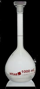 67604 | Volumetric Flask, PMP, with PP stopper, Class A