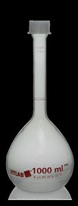 676895 | Volumetric Flask, PMP, with PP srew cap, Class B