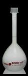 676895 | Volumetric Flask, PMP, with PP srew cap, Class B