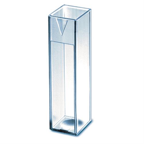 759071D | Cuvette PS Macro min vol 2.5mL max vol 4.5 mL pk o