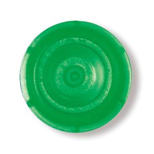 759242 | Cuvette caps GREEN round pk of 100 for Ultra micro