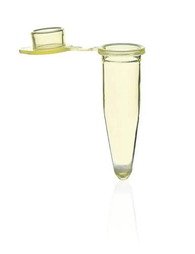 781302 | PCR tube 0.2mL w flat caps yellow 2 bags of 500