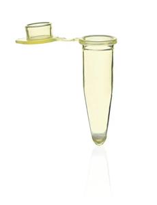 781302 | PCR tube 0.2mL w flat caps yellow 2 bags of 500