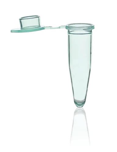 781303 | PCR tube 0.2mL w flat caps green 2 bags of 500