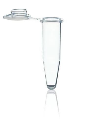 781310 | PCR tube 0.5mL w flat caps clear 2 bags of 500