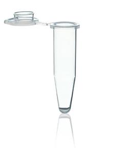 781310 | PCR tube 0.5mL w flat caps clear 2 bags of 500
