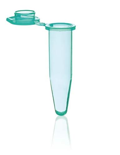 781313 | PCR tube 0.5mL w flat caps green 2 bags of 500