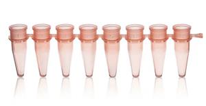 781321 | PCR 8 tube strip 0.2mL rose bag of 125