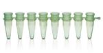 781323 | PCR 8 tube strip 0.2mL green bag of 125