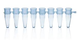 781324 | PCR 8 tube strip 0.2mL blue bag of 125