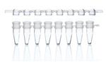 781327 | PCR tubes and domed caps strip of 8 colorless PP 2