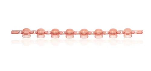 781341 | PCR 8 strip domed caps for 0.2mL tubes rose bag of