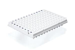 781357 | 96 well qPCR plate PP white half skirt 10 bags of