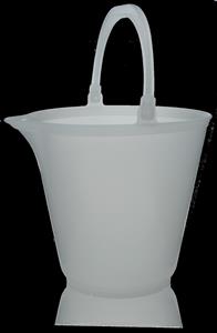 96694 | Bucket, PP, with handle and pouring lip, 12L