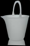 96694 | Bucket, PP, with handle and pouring lip, 12L