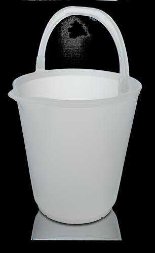 96794 | Bucket, PP, with handle and pouring lip, 15L