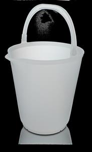 96794 | Bucket, PP, with handle and pouring lip, 15L