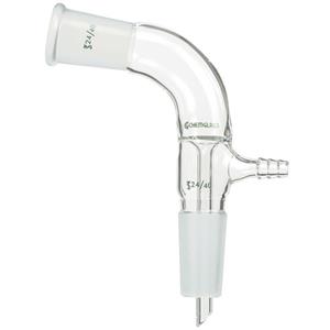 CG-1050-01 | Adapter, Vacuum Take-Off, Style "A", 105 Degrees, 24/40 Joint Size