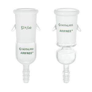 AF-0455-05 | Adapter, Hose, Airfree, Schlenk, 24/40 Joint Size, 10.5mm Hose Connection size, Style A
