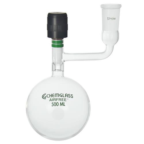 AF-0522-04 | 500mL Flask, Storage, 14/20 Outer Joint, Airfree, Schlenk