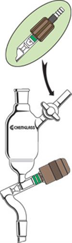 AF-0542-02 | 60mL Filter Funnel Medium Frit Stpk