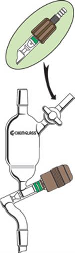 AF-0543-05 | 200mL Filter Funnel Medium Frit Stpk