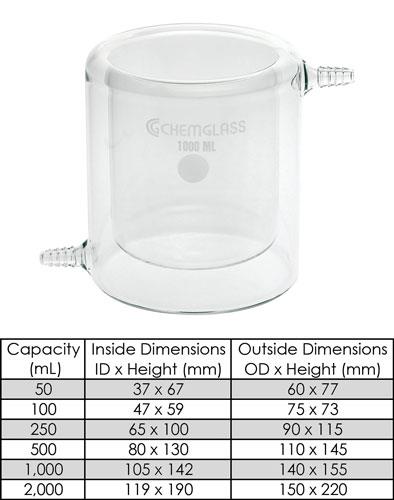 CG-1103-05 | Beaker Jacketed Reaction 1000mL