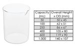 CG-1110-06 | Beaker Quartz 1000mL