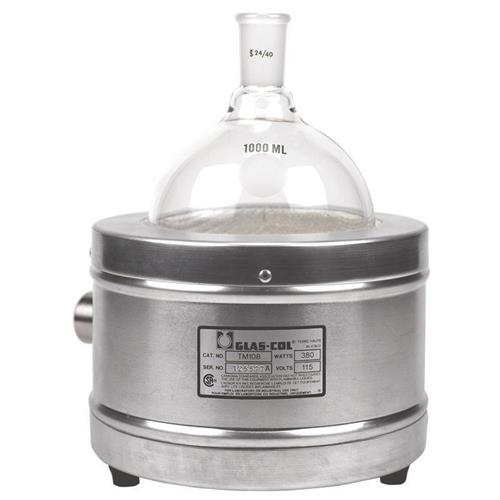 CG-12000-07 | 500mL Glas-Col Heating Mantle, Series TM, Spherical, 270 Watts