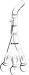 CG-1279-10 | Adapter Only Vacuum 14 20 Joint