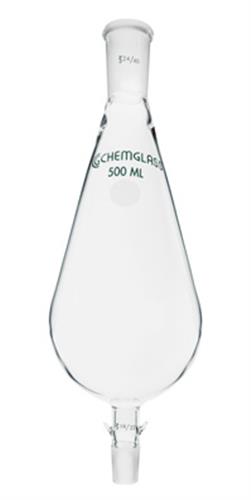 CG-1308-13 | 500mL Kuderna Danish Flask without Hooks