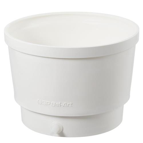 CG-1413-18 | Buchner Funnel, Table Top, Polyethylene, Perforated, 10.25in ID, Removable Plate
