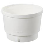 CG-1413-18 | Buchner Funnel, Table Top, Polyethylene, Perforated, 10.25in ID, Removable Plate