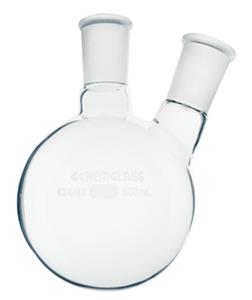 CG-1520-10 | 500mL 2 Neck Round Bottom Flask