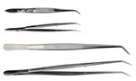 CG-1650-02 | S.S. Forceps Tweezers Curved 4.5